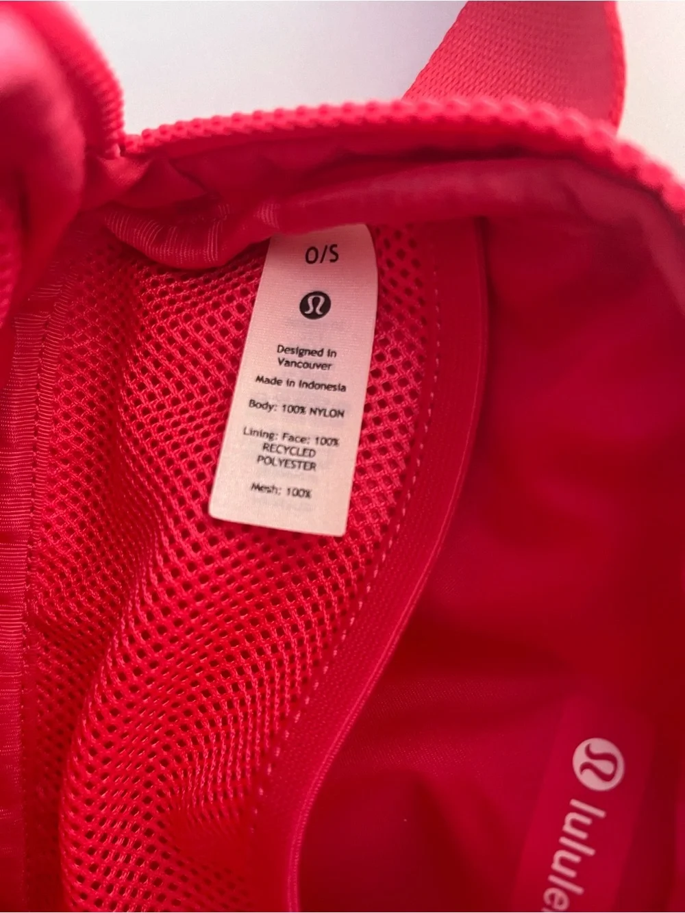 Lululemon Everywhere Belt Bag 1L Hot Pink Crossbody Waist Fanny Pack - EUC
